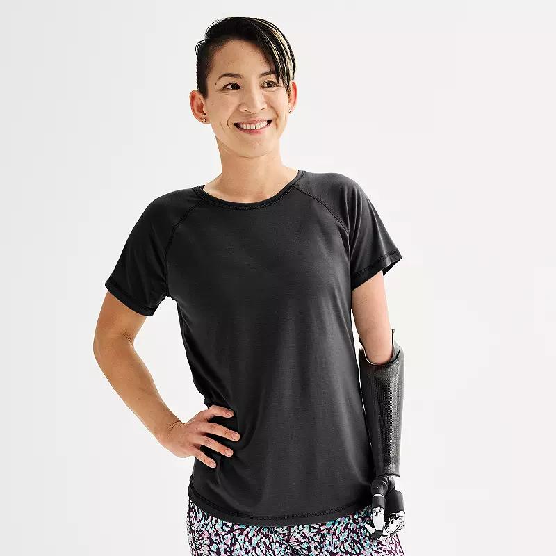 Women's Tek Gear® Adaptive Essential Core Raglan Tee,  Product Image