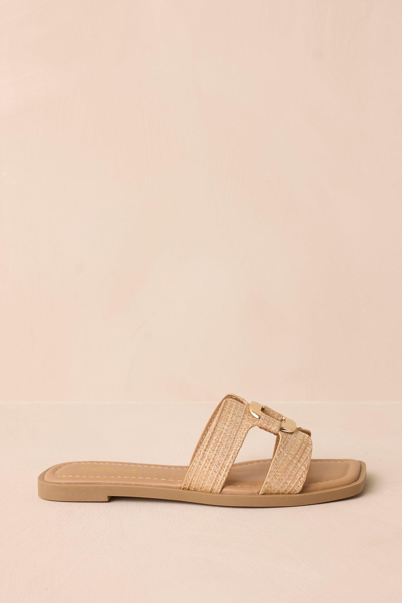 Time After Time Tan Sandals Product Image