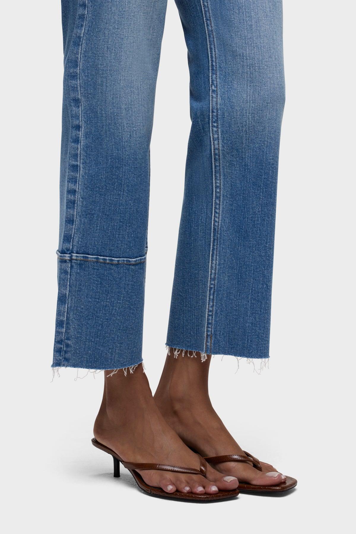 Remi Pintucked Straight Ankle Female Product Image