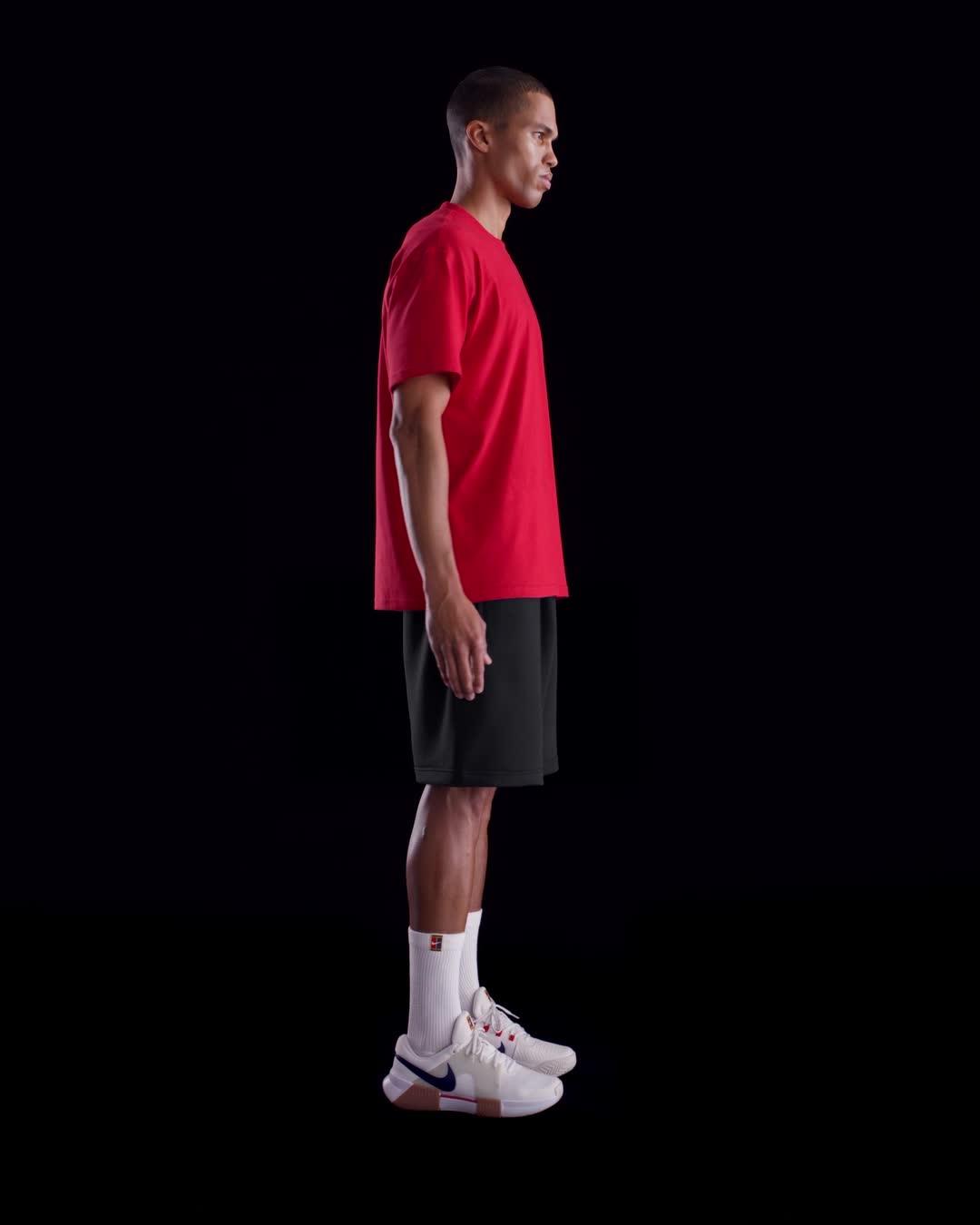 Nike Mens Court Heritage Dri-FIT Fleece Tennis Shorts | HM6768-010 Product Image