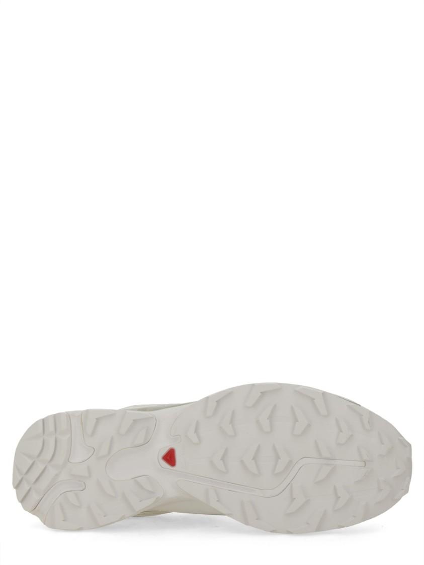 SALOMON Mens White White Silver Xt-6 Gtx Quick-lace Mesh Low-top Trainers Product Image