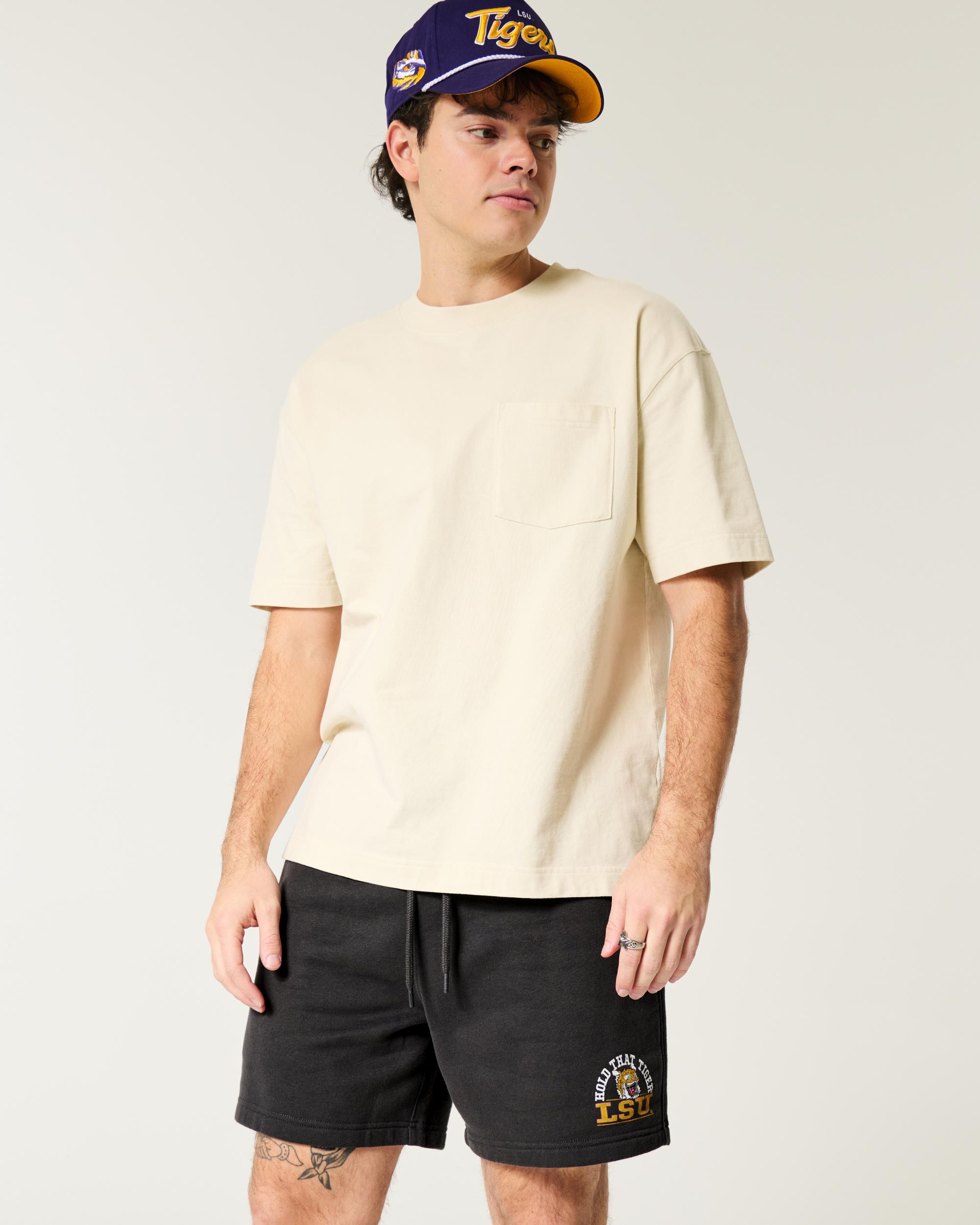 Mid-Thigh Fleece Duke Blue Devils Graphic Shorts Product Image