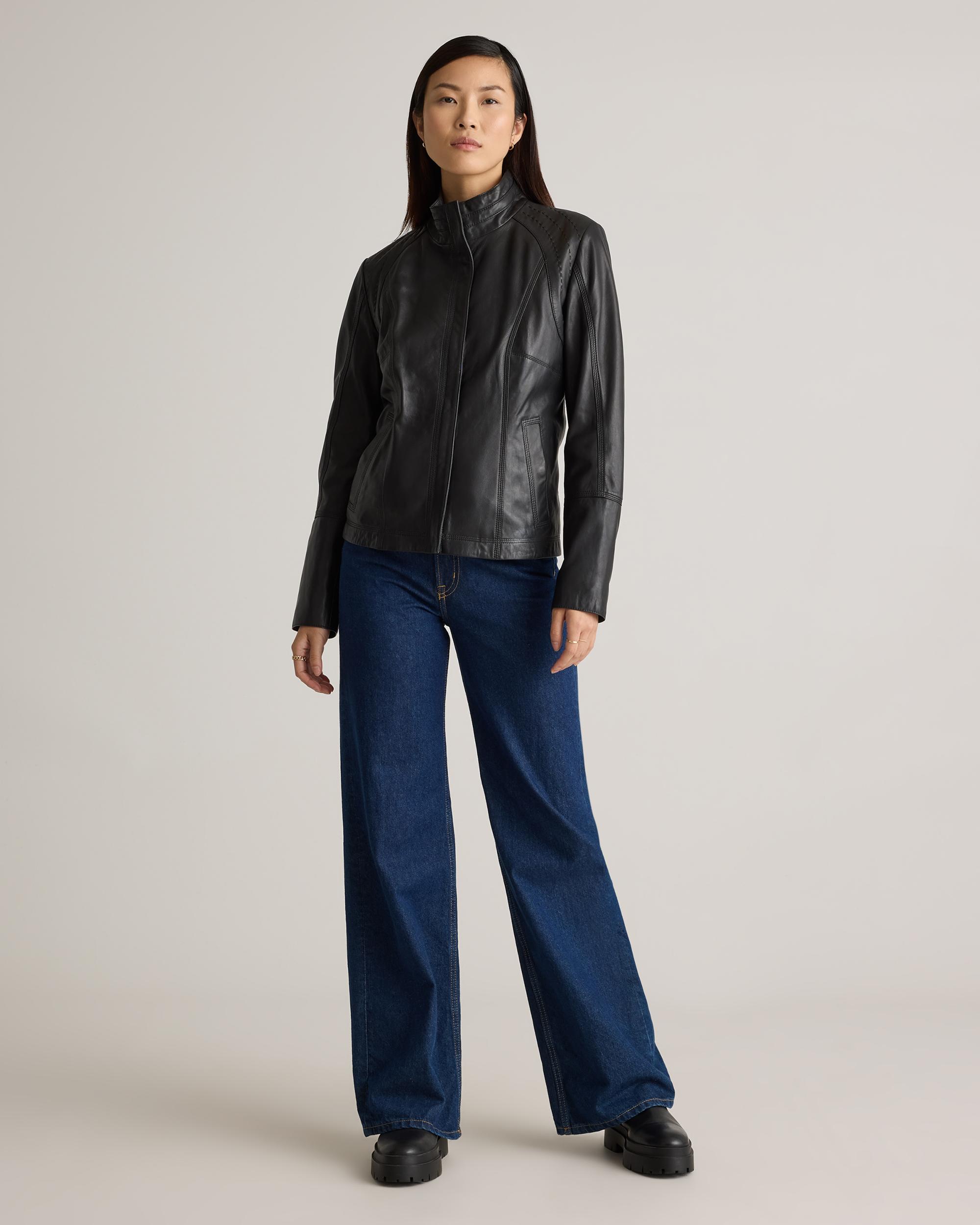 Quince | Women's Blazer Leather Product Image