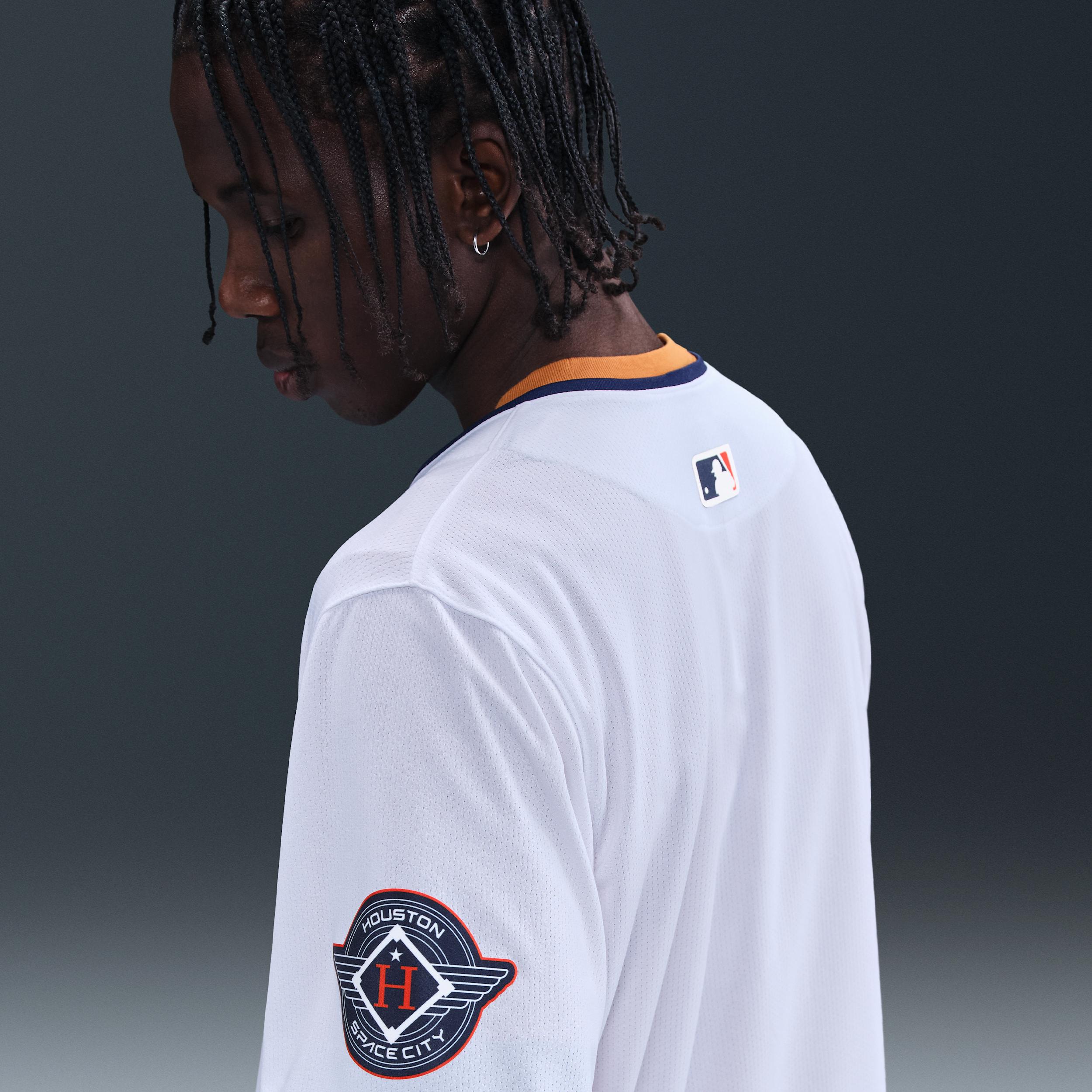Houston Astros City Connect Mens Nike Mens Dri-FIT ADV MLB Limited Jersey | LM250D9JHUS-1U2 Product Image