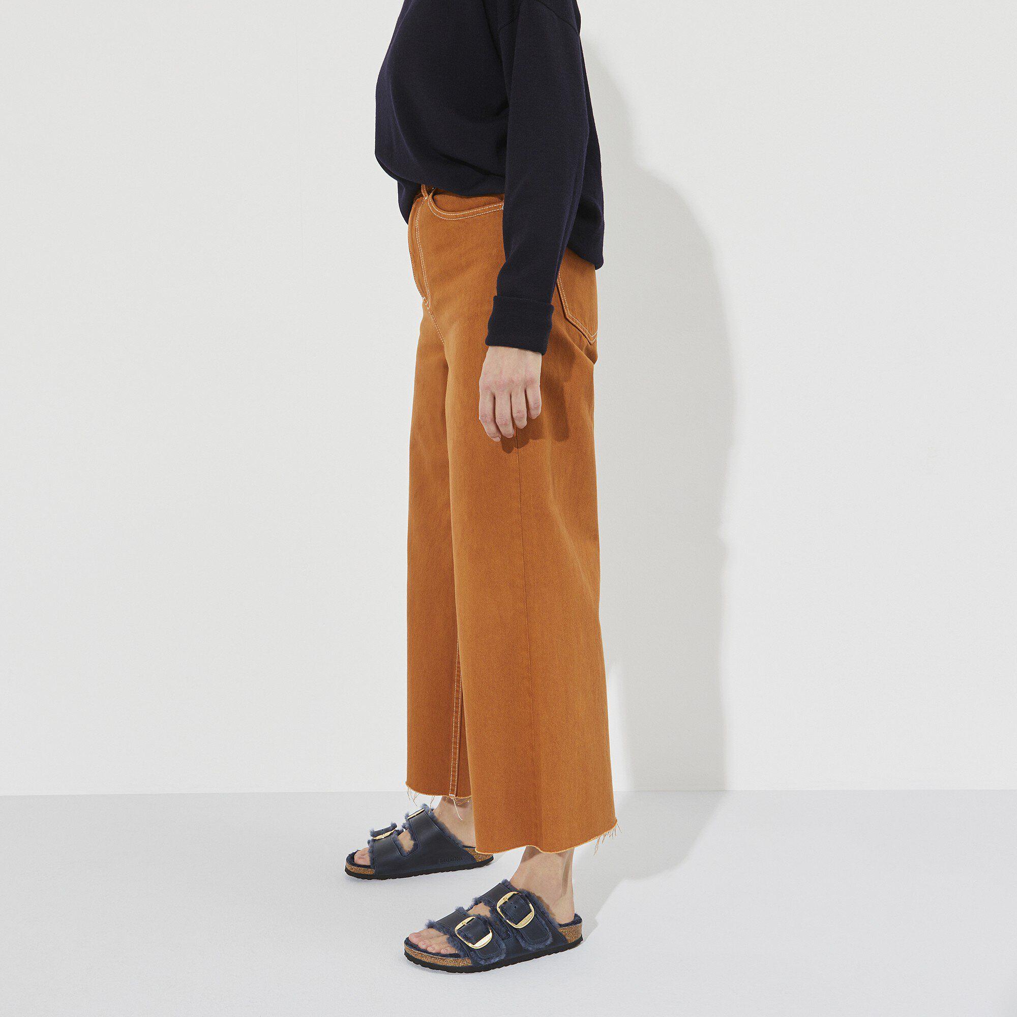 Arizona Big Buckle Shearling Natural Leather Oiled Product Image