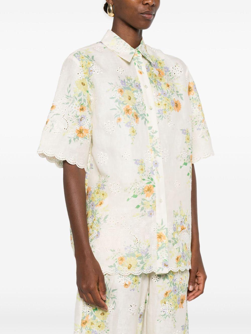 floral-print shirt Product Image