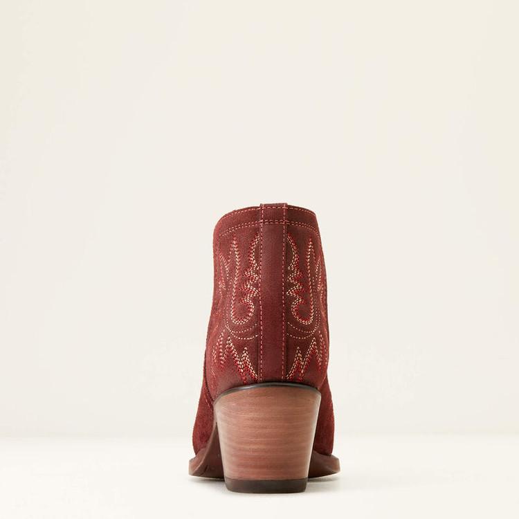 SALE Ariat® Ladies' Merlot Suede Dixon Western Booties Product Image