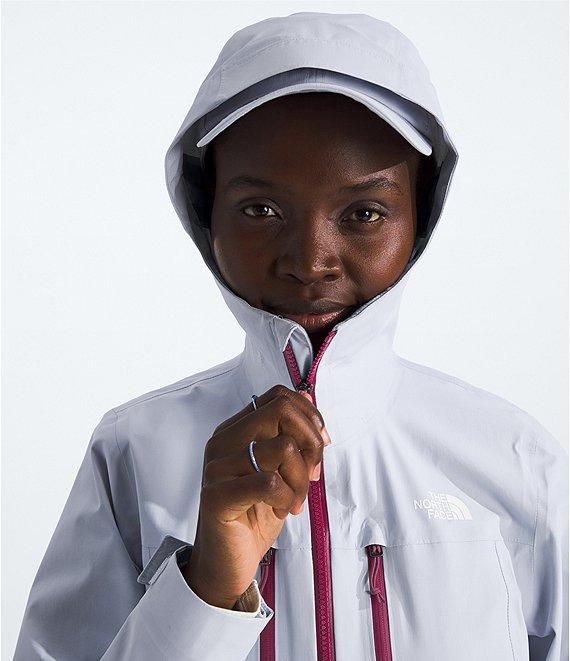 The North Face Terrain Vista Water Repellent Zip Pocket Long Sleeve Zip Front Hooded Jacket Product Image