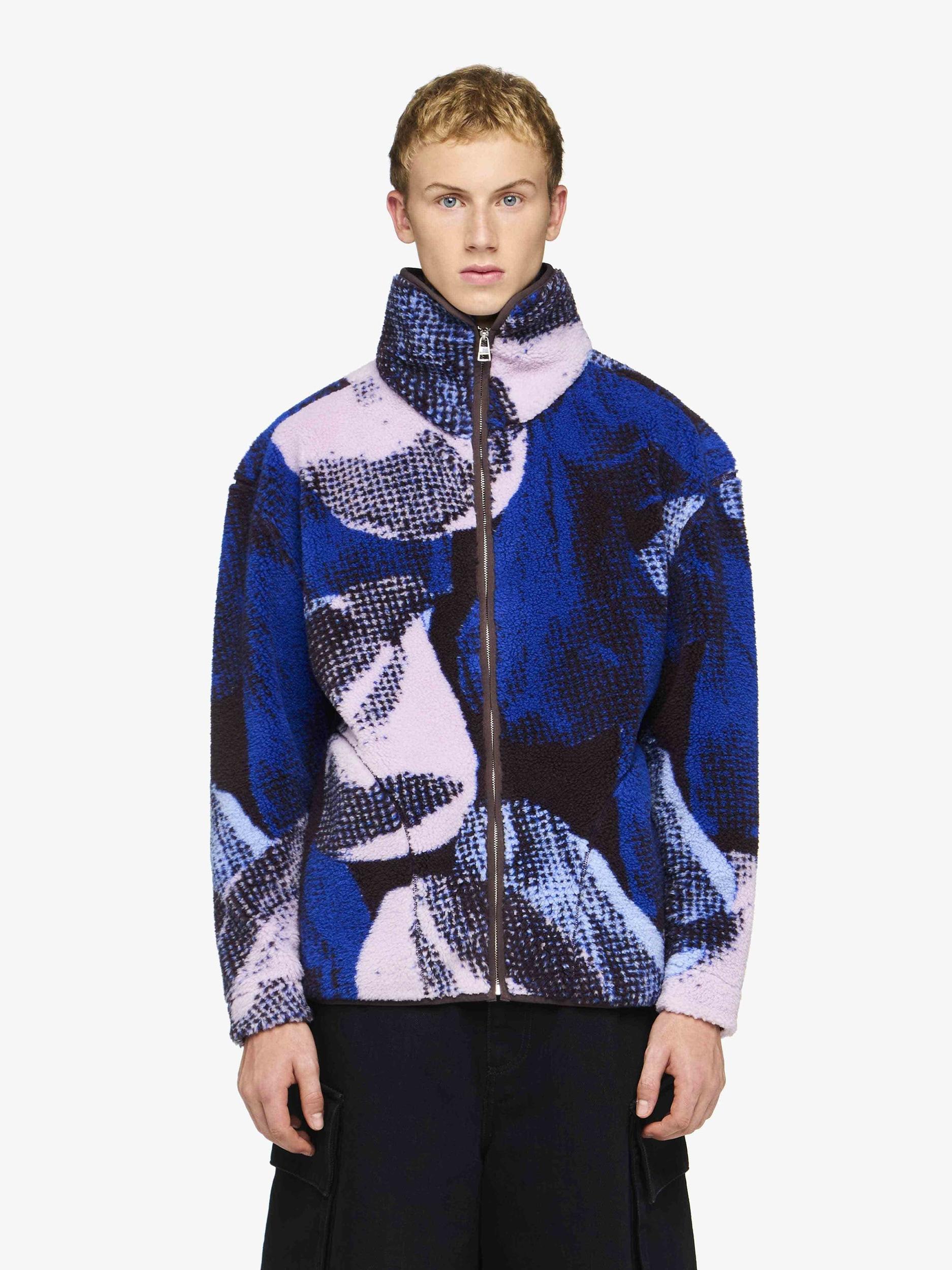 PRINTED ZIP FRONT JACKET Product Image