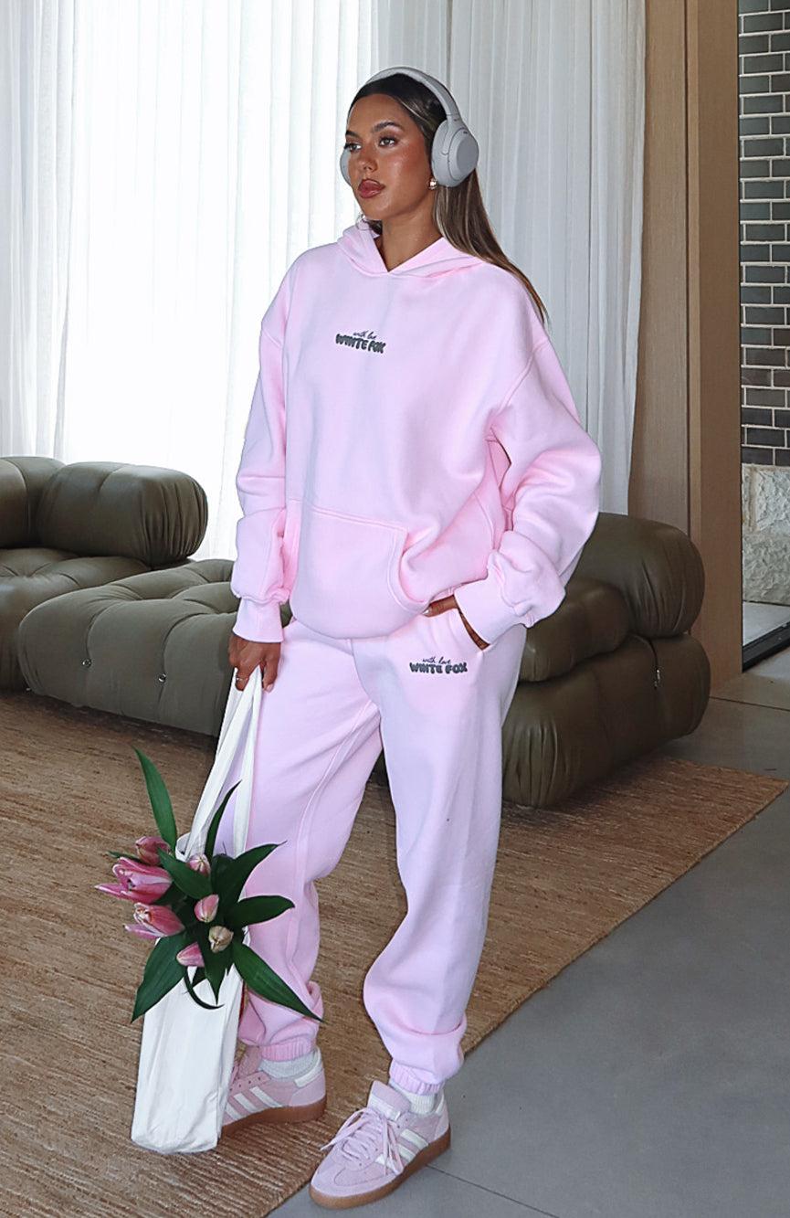 With Love In The Moment Sweatpants Pink Product Image