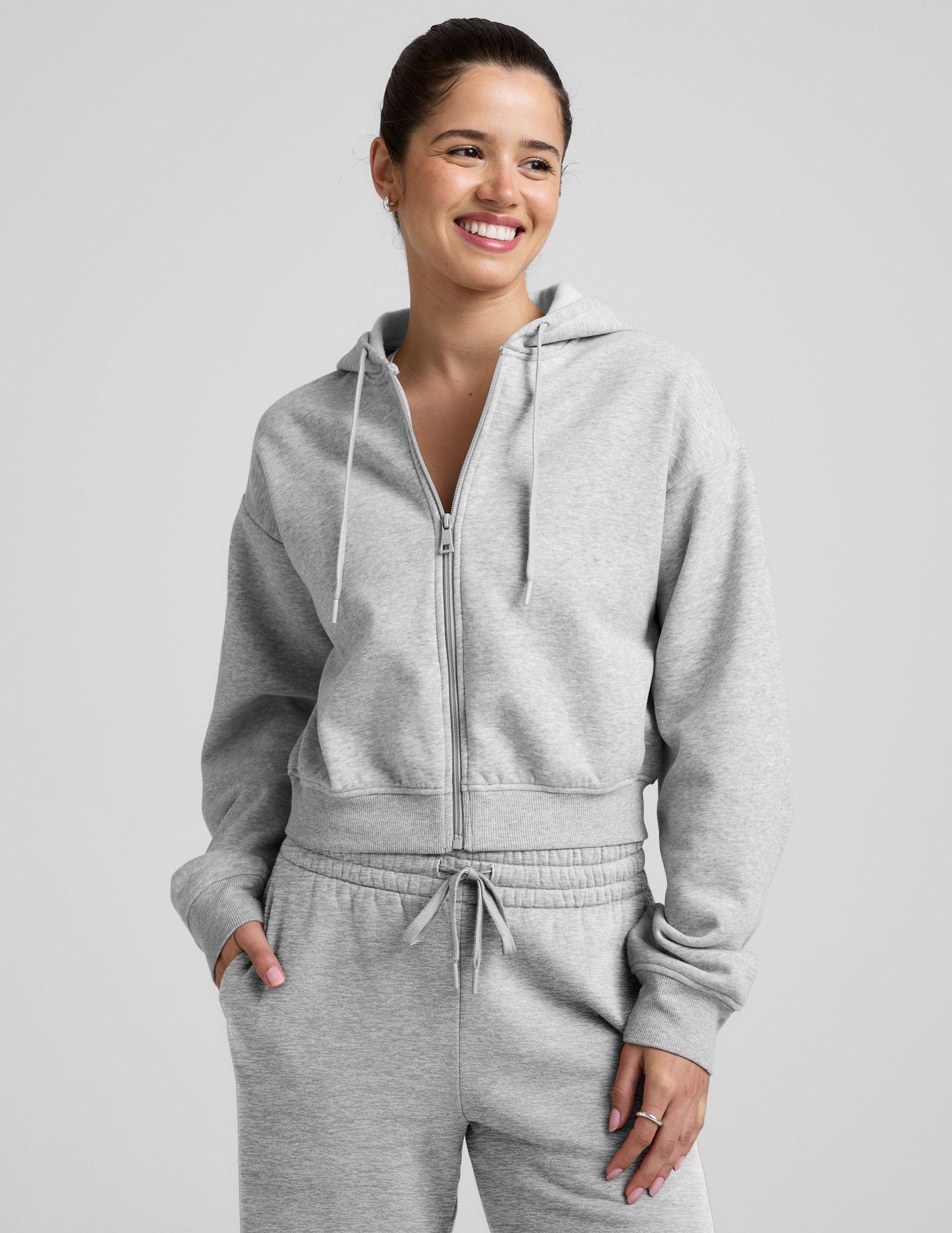 LuxeFleece Zip Up Hoodie Product Image