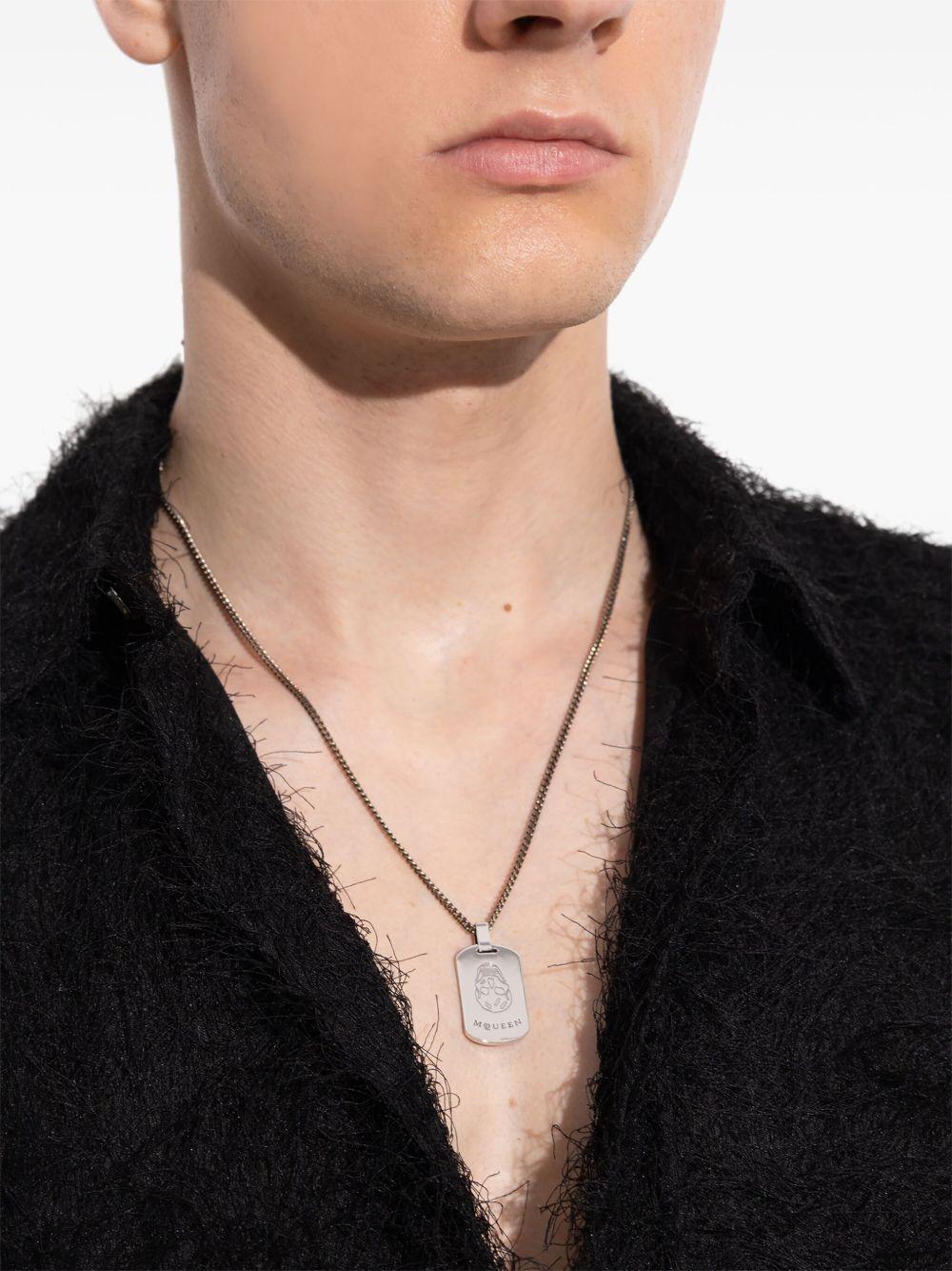 engraved-logo necklace Product Image