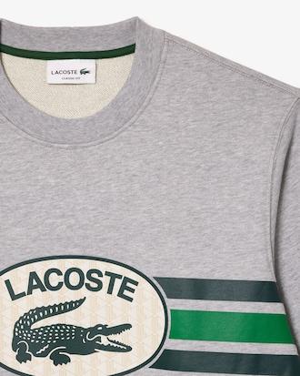 Men's Graphic Print Fleece Sweatshirt Product Image