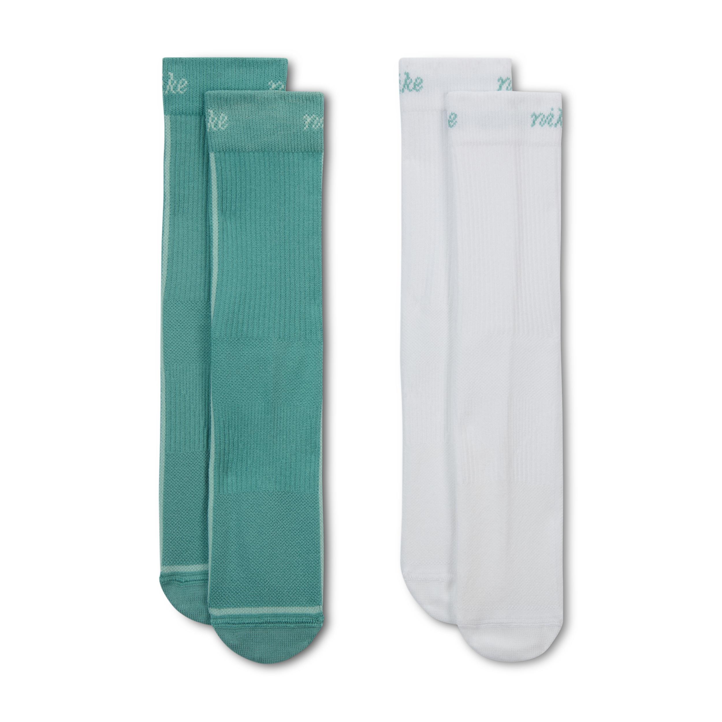Nike Womens Everyday Plus Lightweight Crew Socks (2-Pair) | HQ7762-904 Product Image
