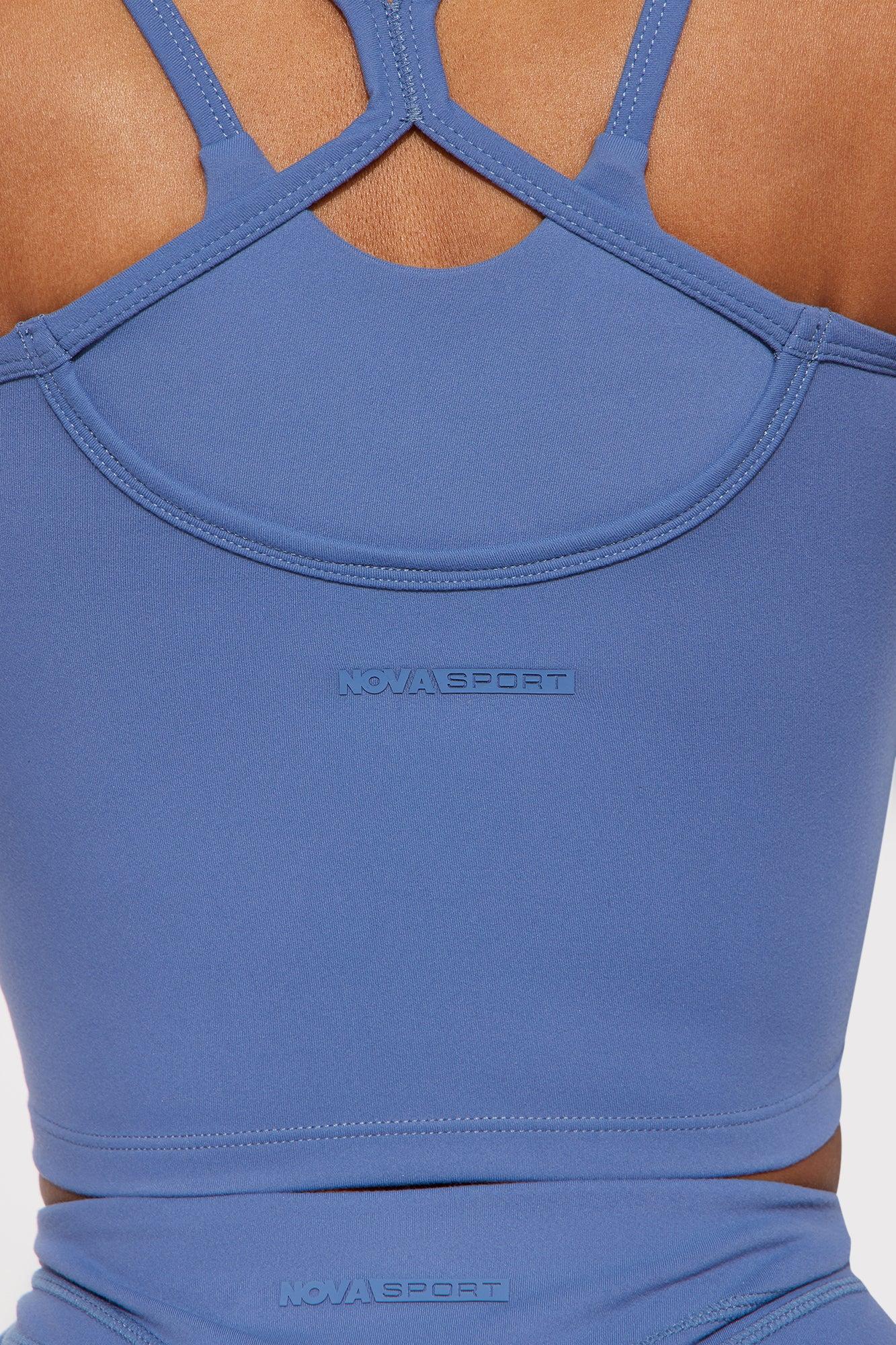 Tone Up Super Soft Active Top - Slate Blue Product Image