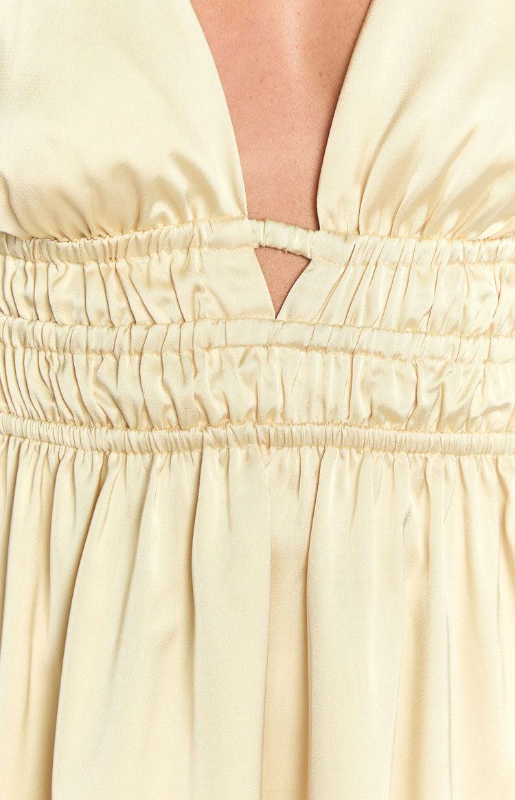 Genovia Yellow Mini Dress Girls Product Image