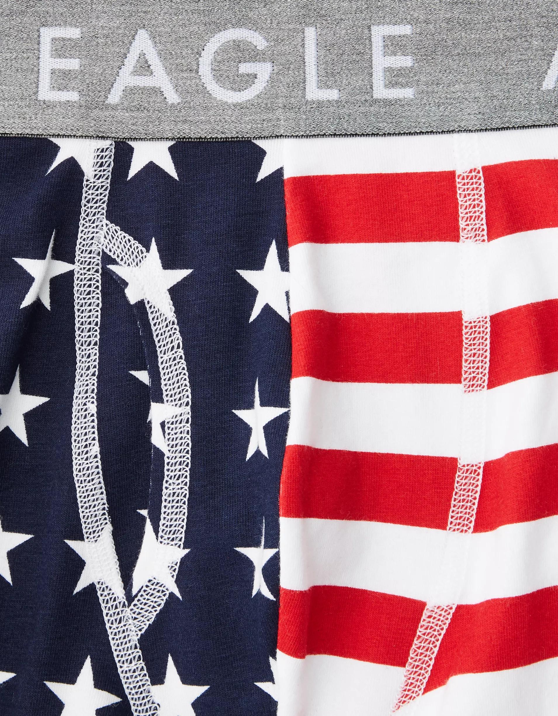 AEO Men's Stars + Stripes 6" Boxer Brief Product Image