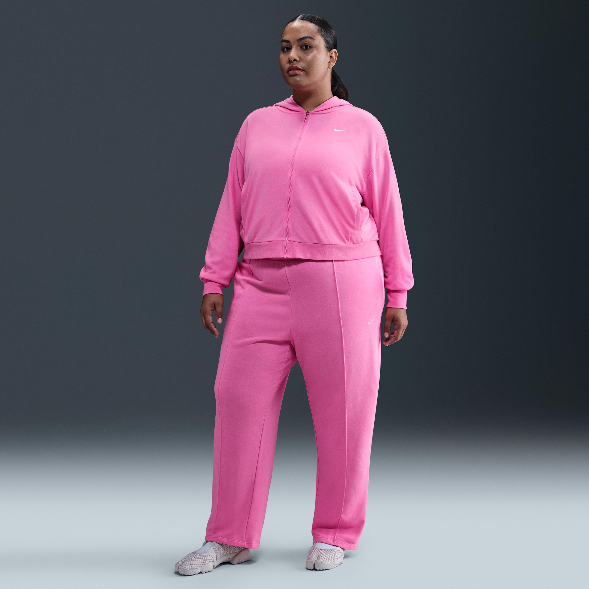 Women's Nike Sportswear Chill Terry Loose Full-Zip French Terry Hoodie (Plus Size) Product Image