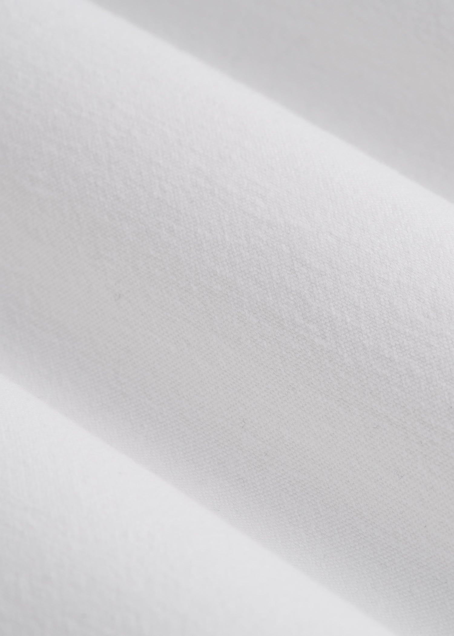 High-Rise Wide-Leg Flat-Front Chino Pants for Tall Women in White Female Product Image