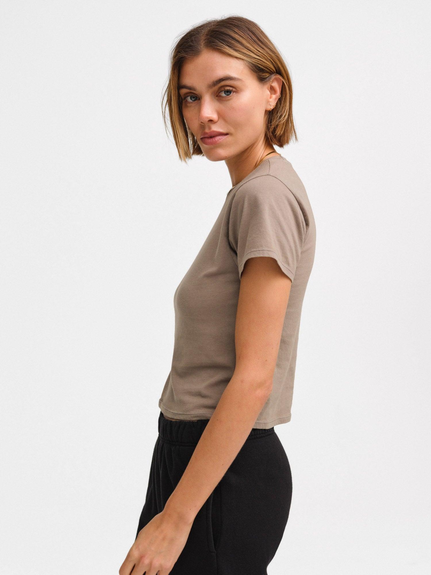 Organic Cotton Shrunken Tee Female Product Image