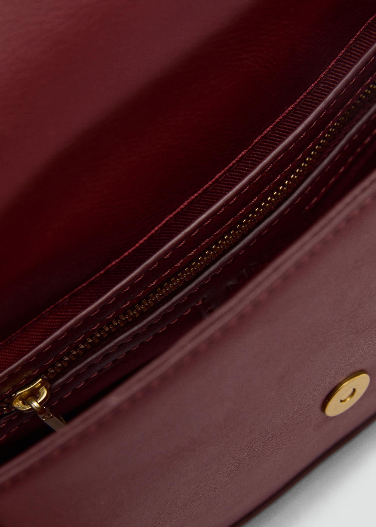 Crossbody bag with flap - Women | MANGO USA Product Image