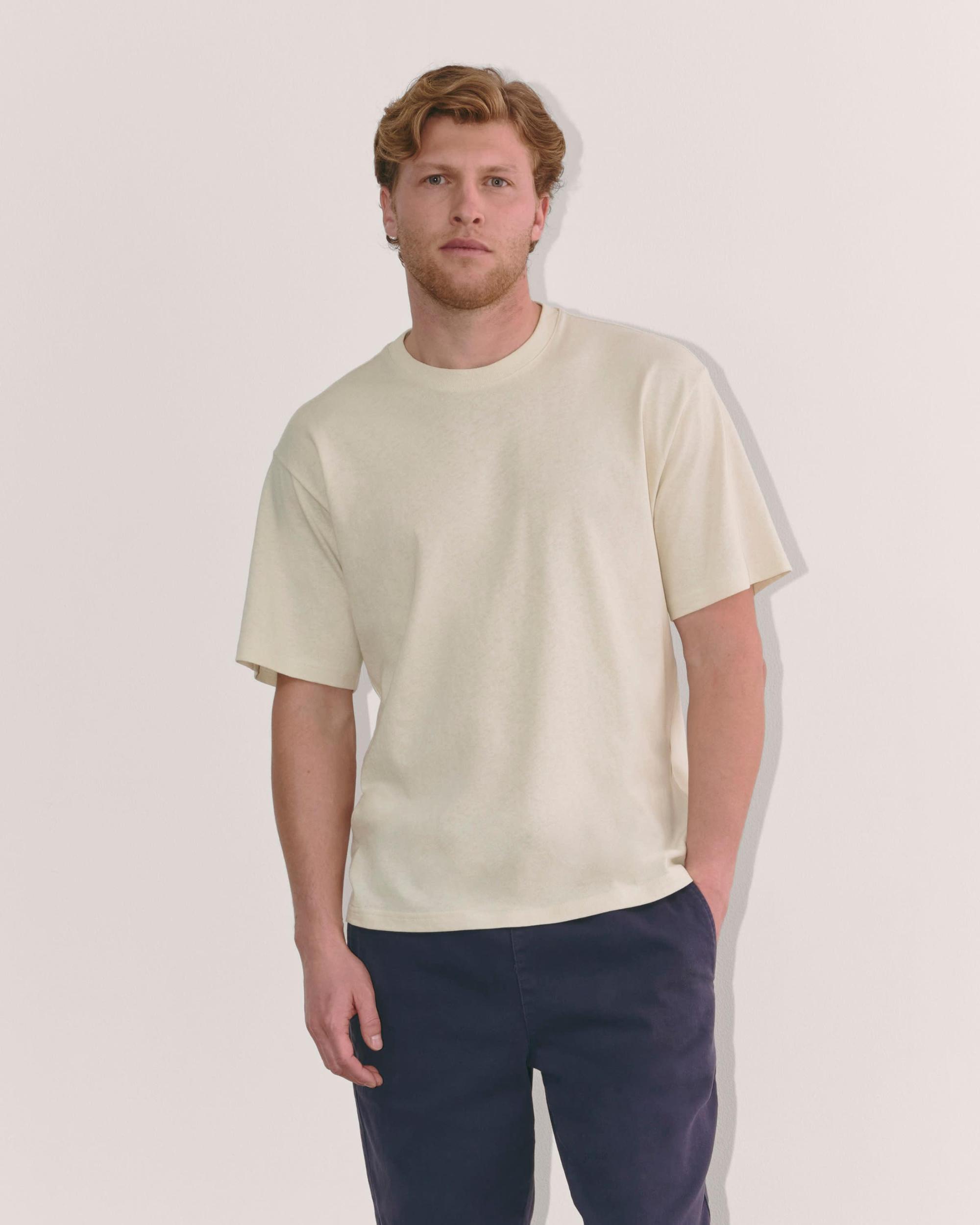 Mens Premium-Weight Relaxed Crew | Uniform T-Shirt by Everlane Product Image