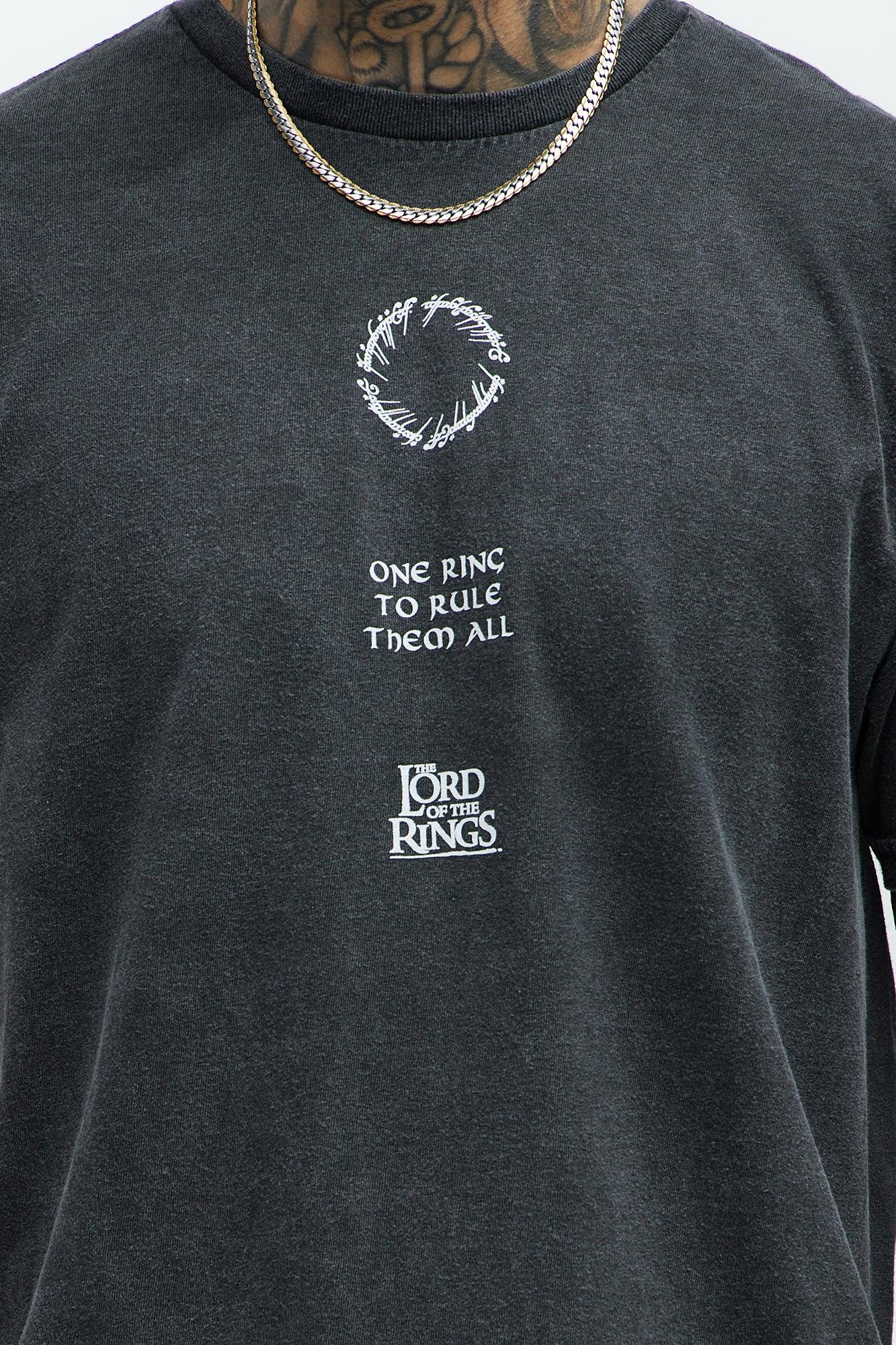 Lord Of The Rings One Ring Short Sleeve Tee - Black Product Image