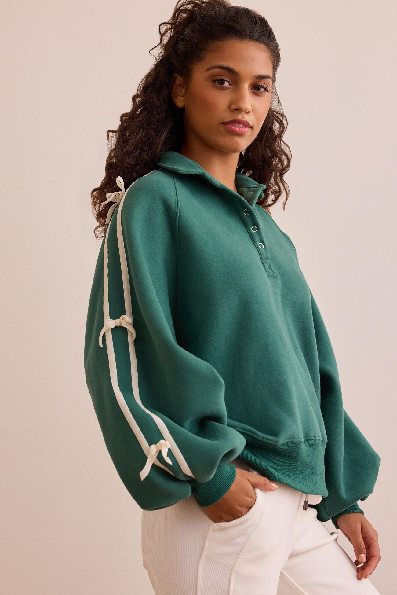 Side Barre Bow Pullover Product Image