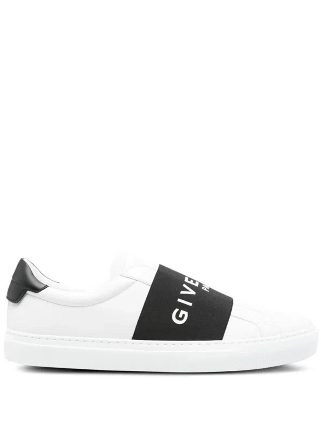GIVENCHY Urban Street Sneakers In Leather With Elastic Band In Multi Product Image