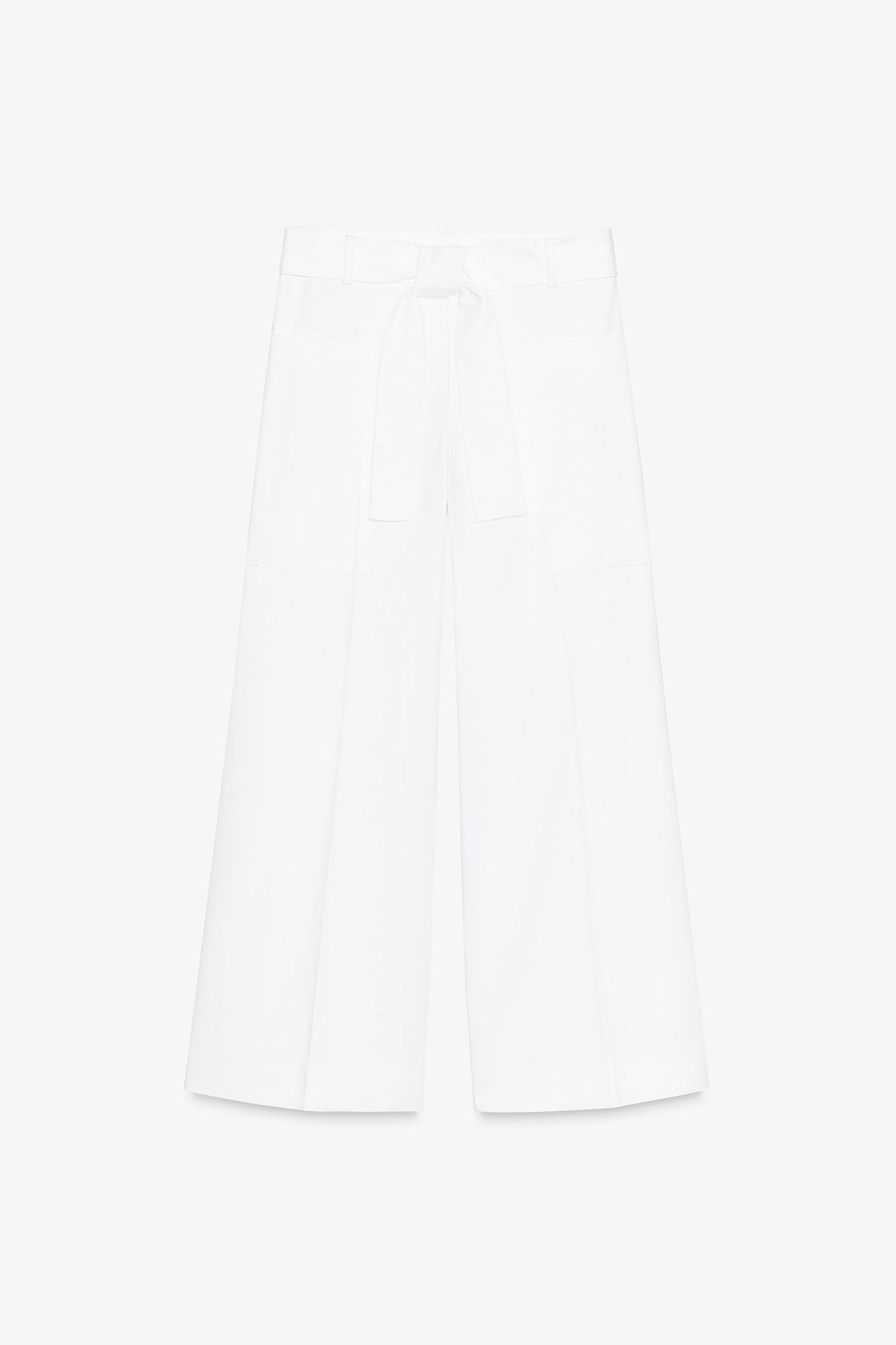 ZW COLLECTION BELTED PANTS Product Image