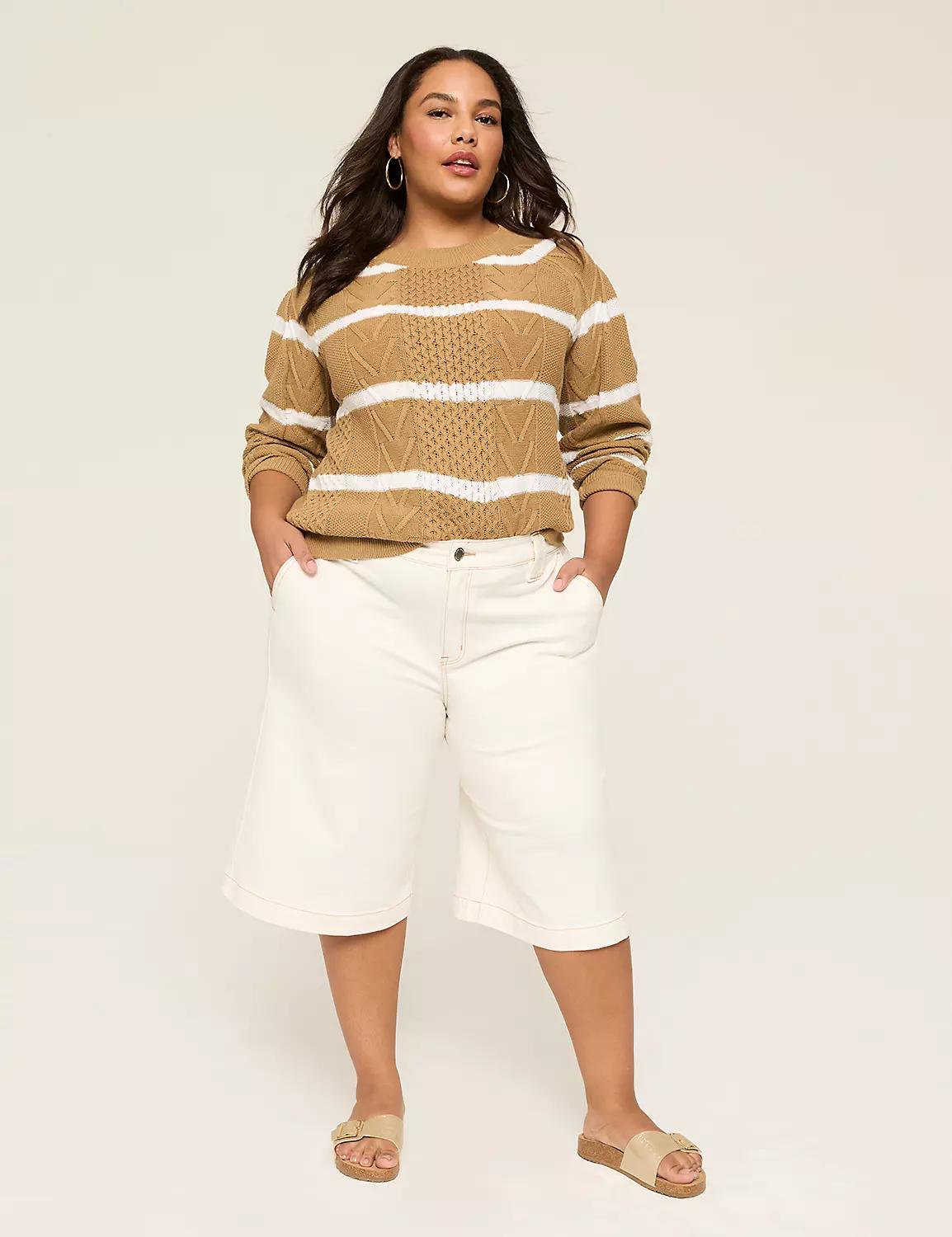 Palazzo Crop Jean Product Image