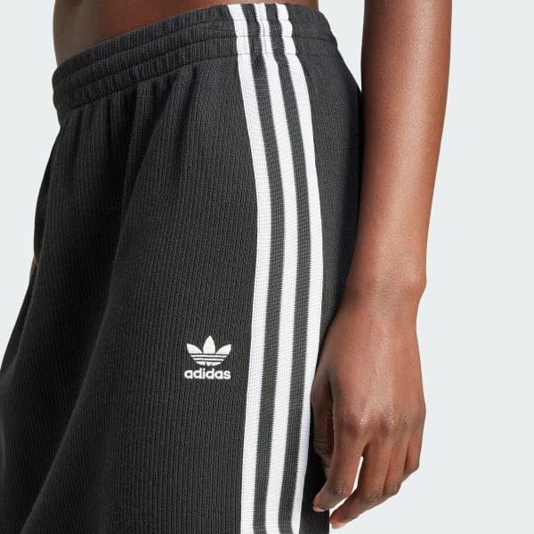 adidas Womens adidas Originals Trefoil Knitted Lifestyle Skirt - Womens Black Product Image