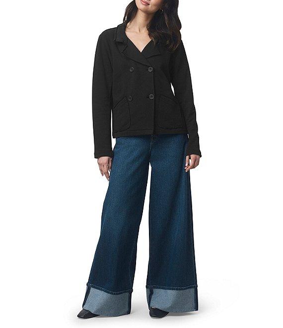 Splendid Diana French Terry Notch Collar Long Sleeve Blazer Product Image