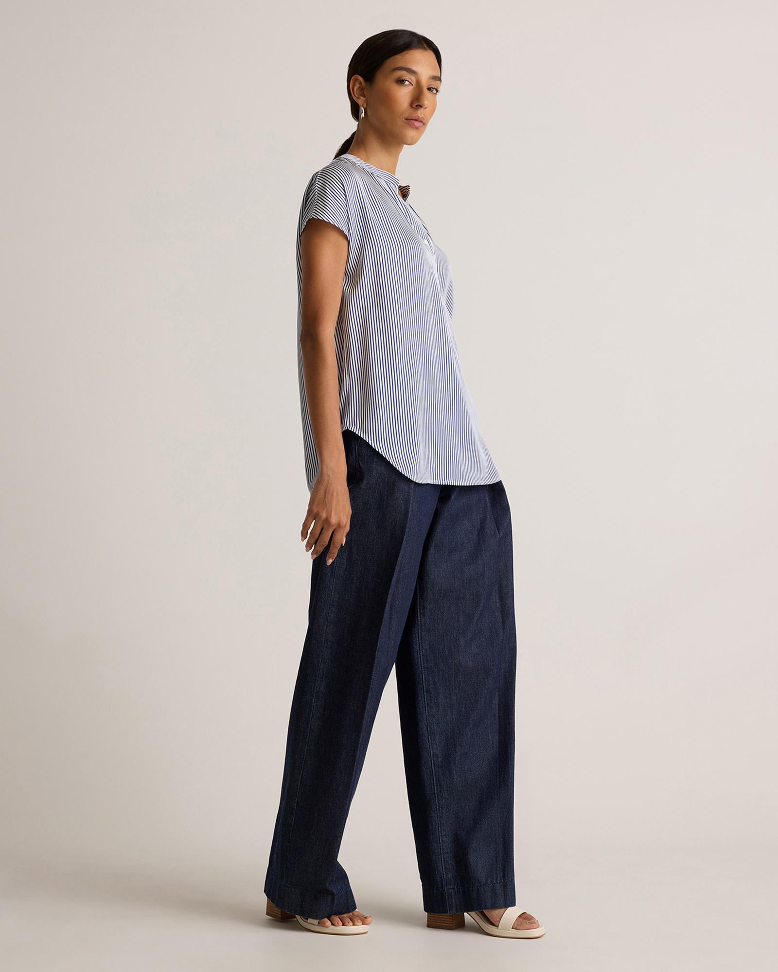 Quince | Women's Washable Stretch Silk Dolman Sleeve Blouse Mulberry Silk Product Image