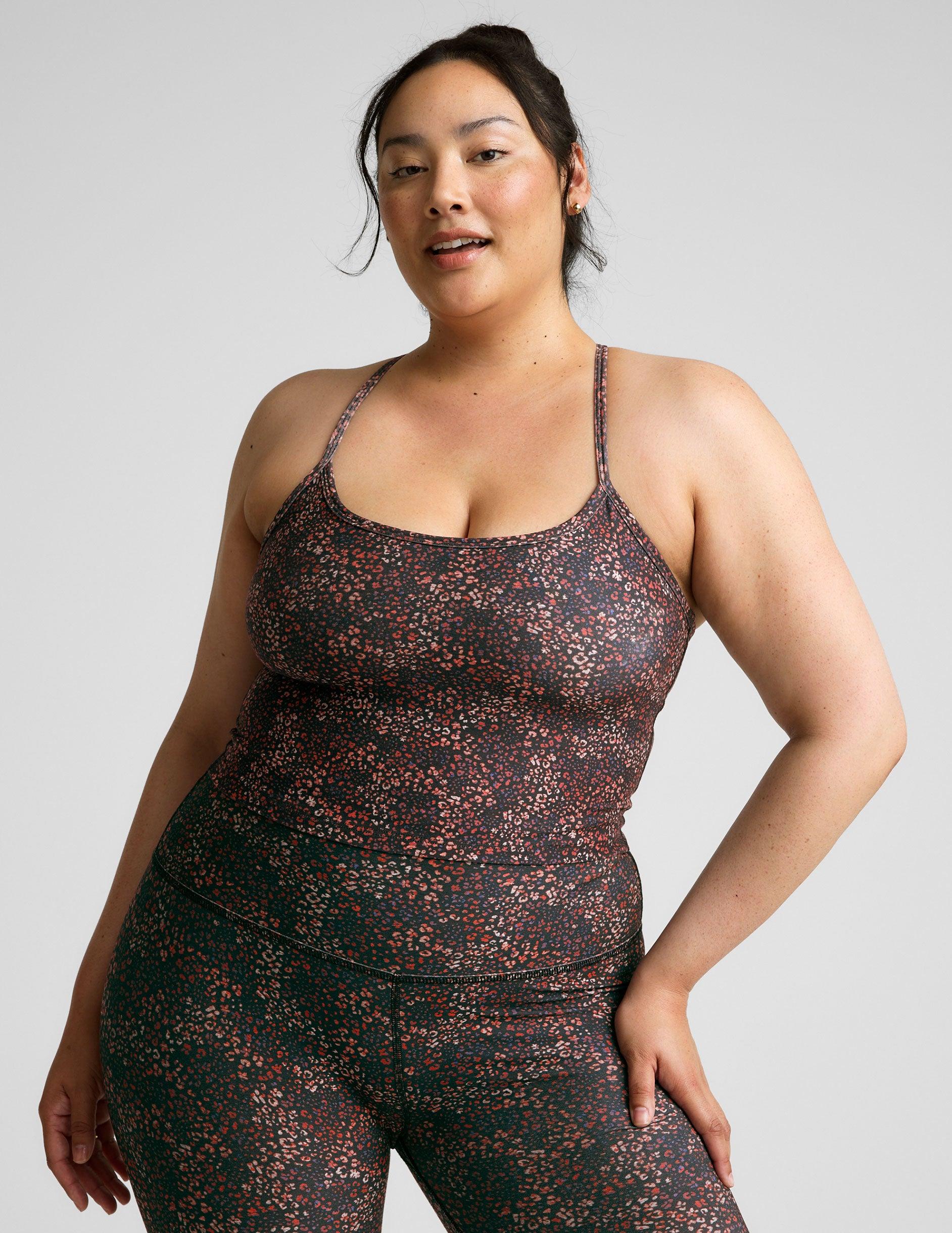 SoftMark Slim Racerback High Cropped Tank Product Image