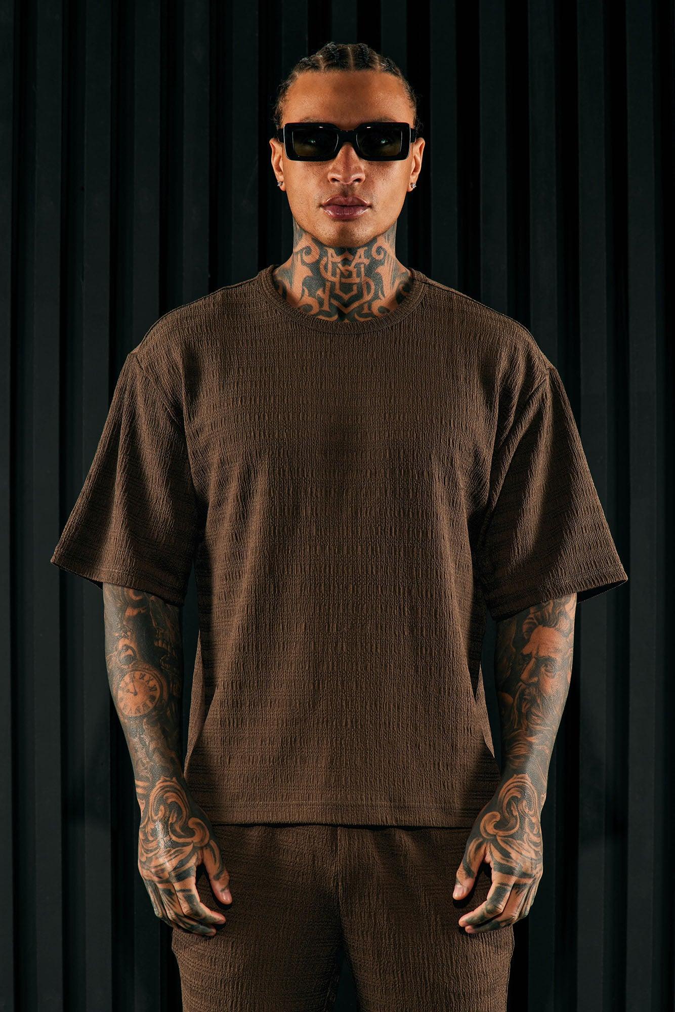 Boca Short Sleeve Tee - Brown Product Image