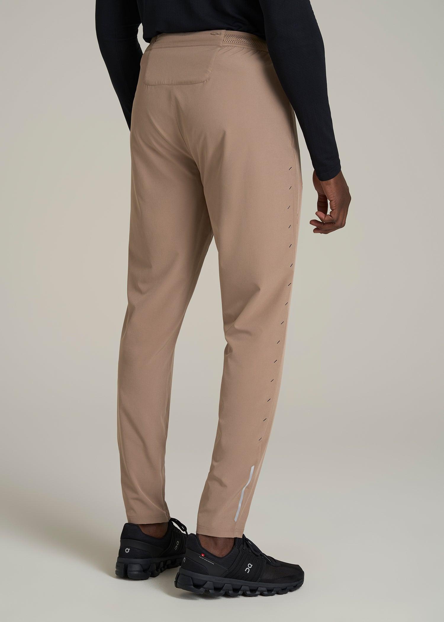 Featherweight Running Pants for Tall Men in Dark Sand Male Product Image