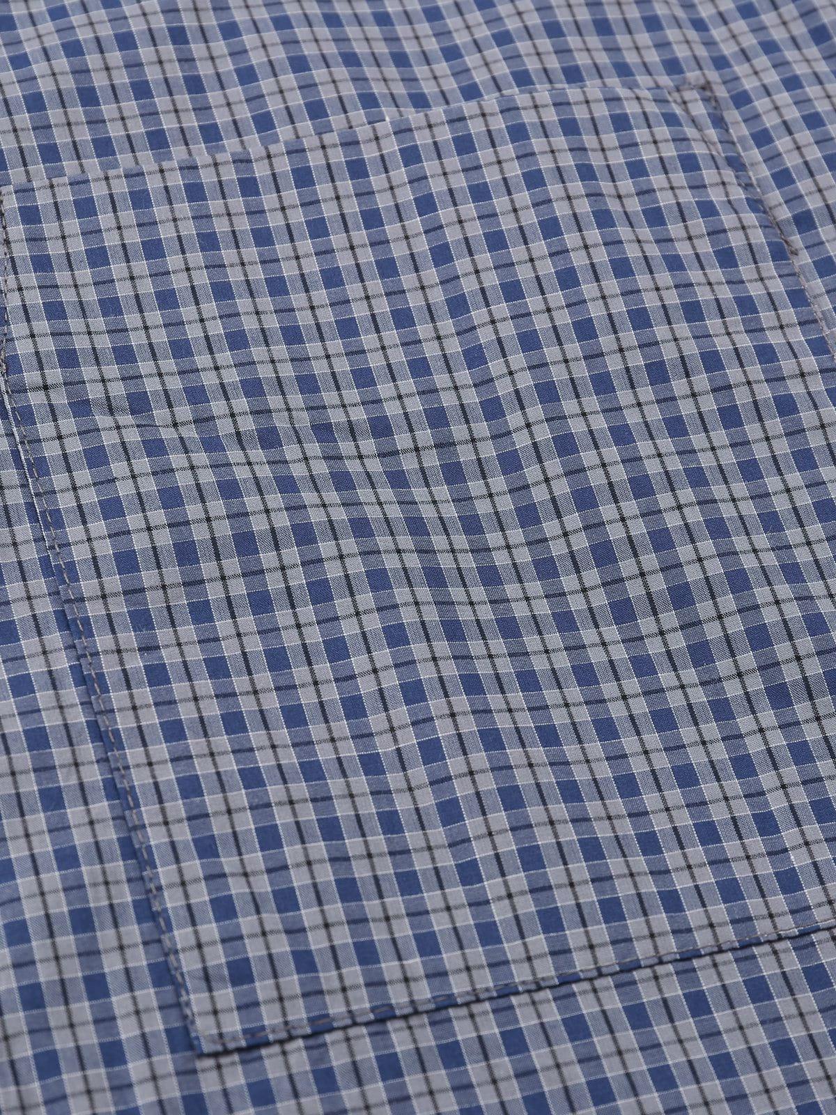 Aelfric Eden Plaid Hooded Long Sleeve Shirt Product Image