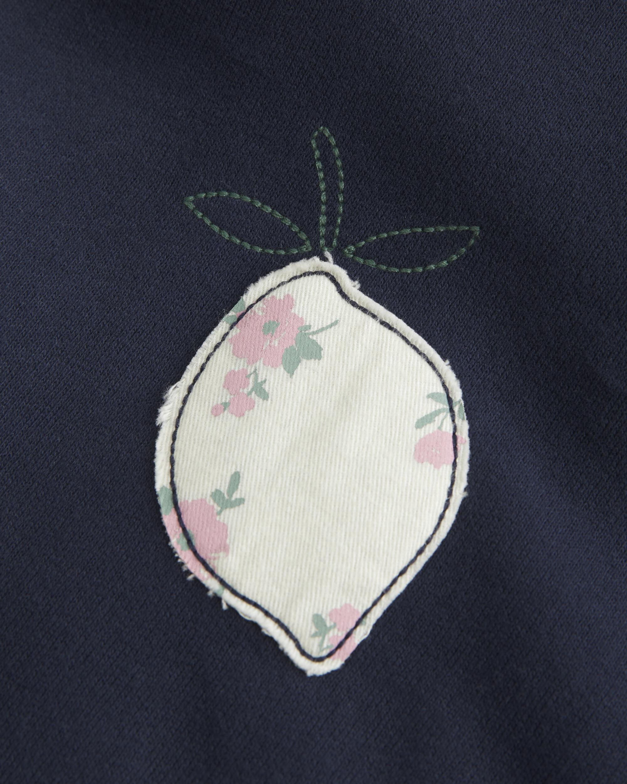 Oversized Fruit Graphic Hoodie Product Image