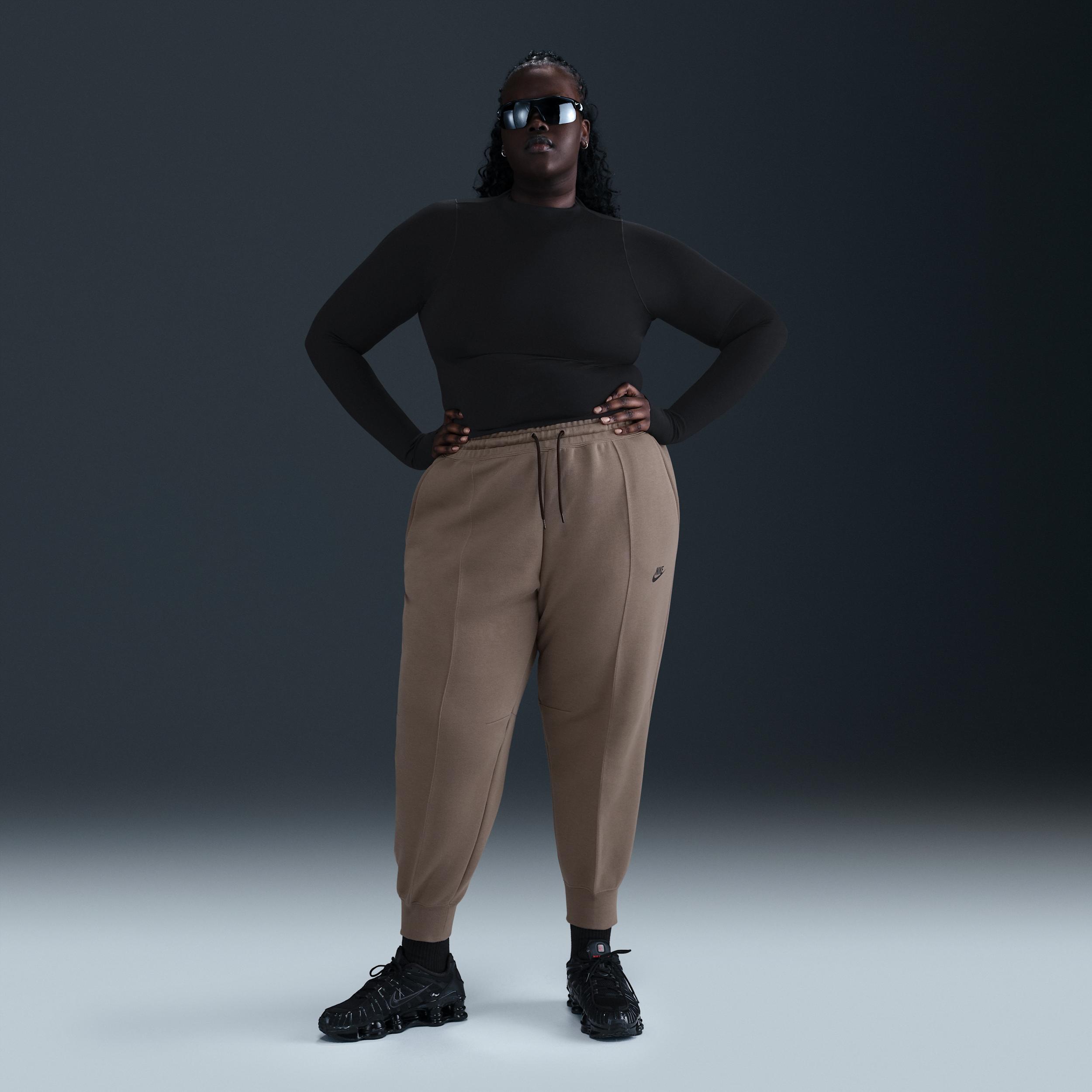 Women's Nike Sportswear Tech Fleece Mid-Rise Jogger Pants (Plus Size) Product Image