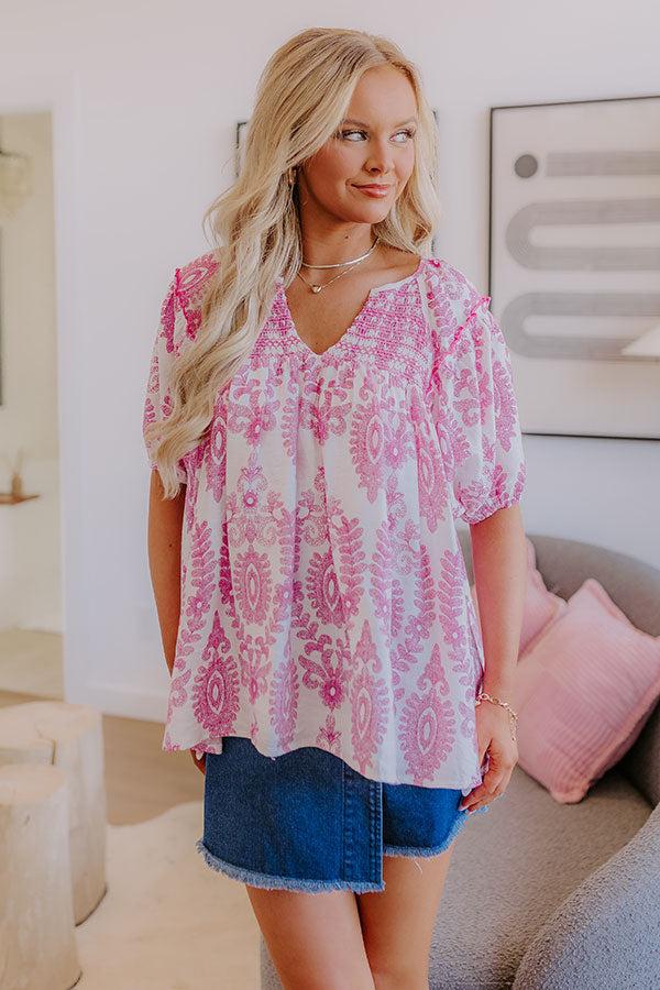 Wistful Wonder Floral Top Product Image