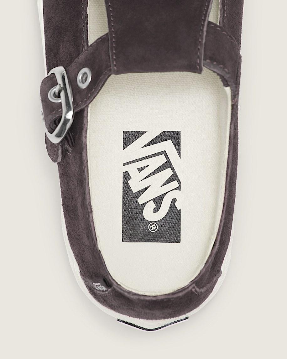 Premium Mary Jane Suede Shoe in Chocolate Plum Brown| Vans US Product Image