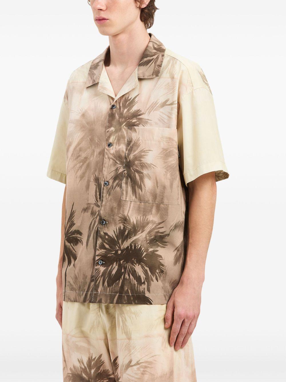 Sunset Palms Bowling shirt Product Image