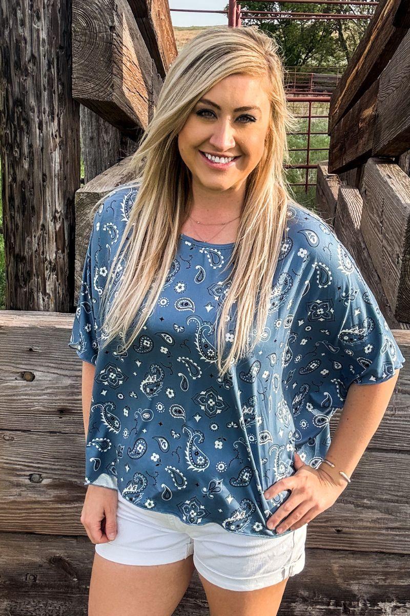 Sterling Kreek Pretty In Paisley Top* Product Image