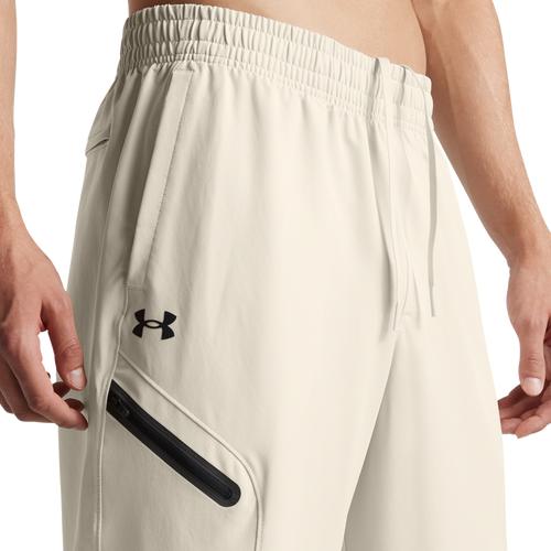 Under Armour Mens Under Armour Unstoppable Straight Pant - Mens Black/Black Product Image