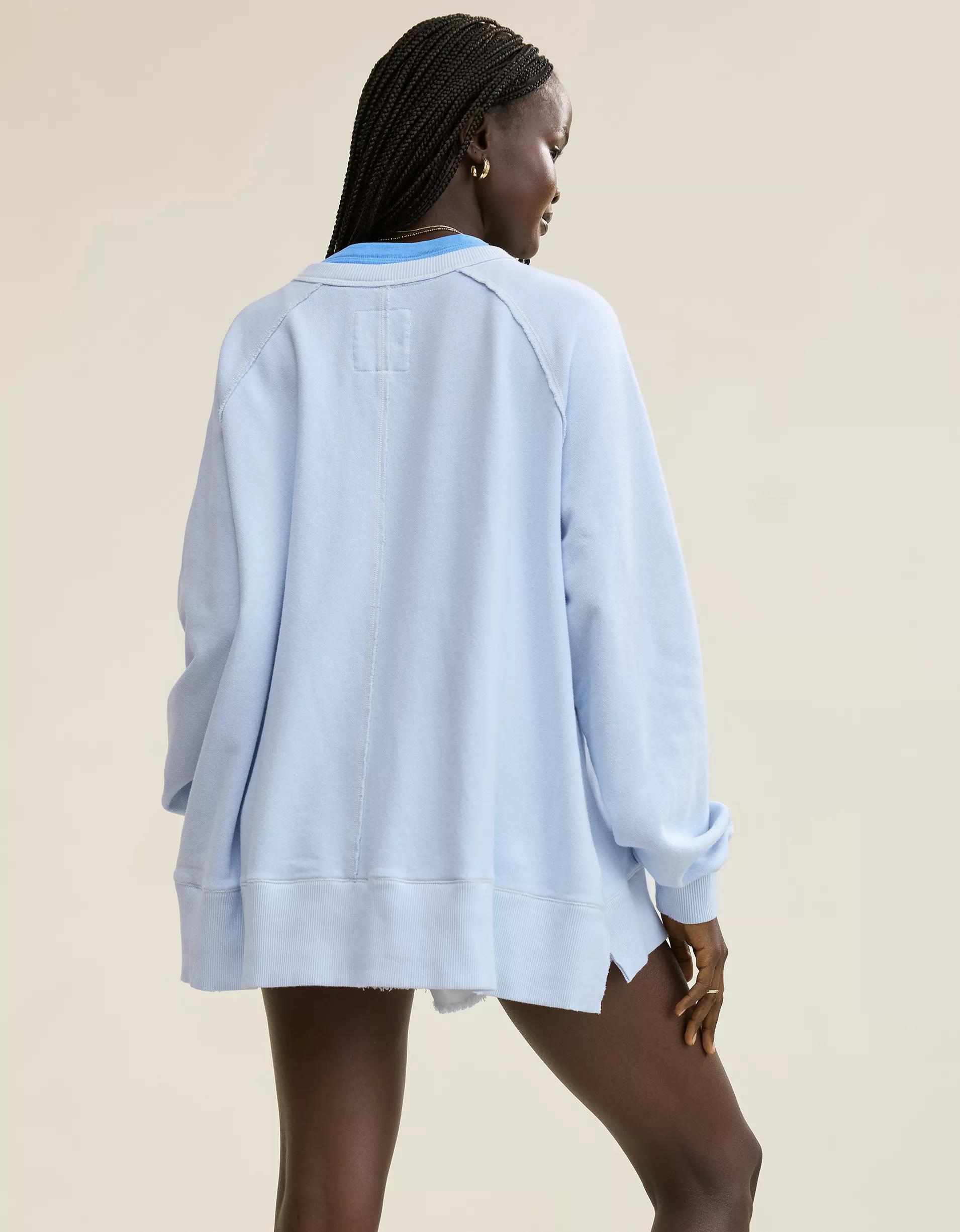 Aerie East West Crew Sweatshirt Product Image