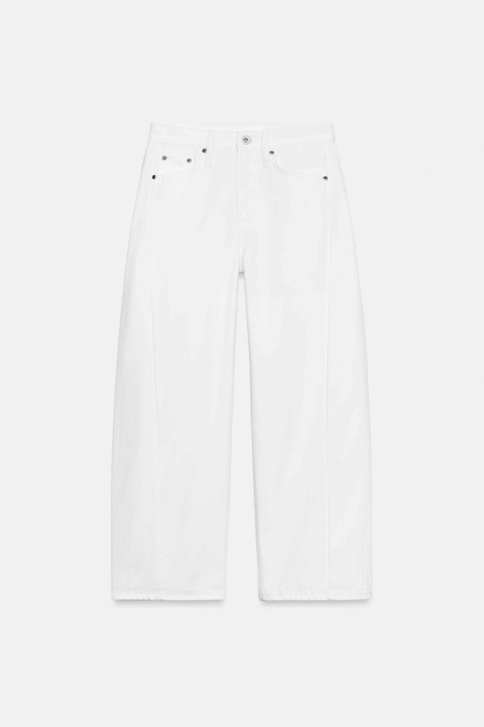 ZW COLLECTION ANKLE RELAXED MID-RISE JEANS Product Image