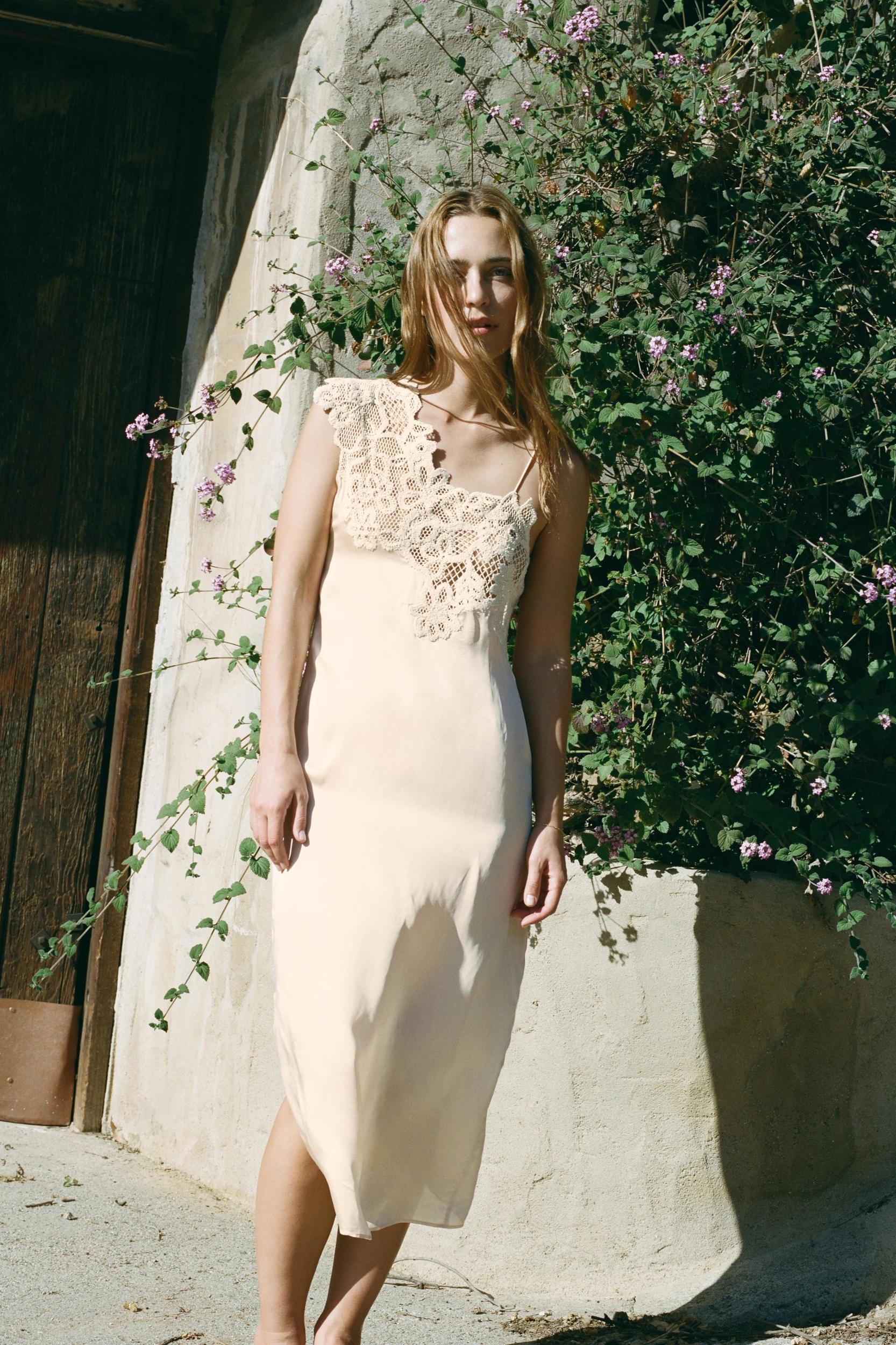 LIMITED EDITION ASYMMETRIC CROCHET DRESS Product Image