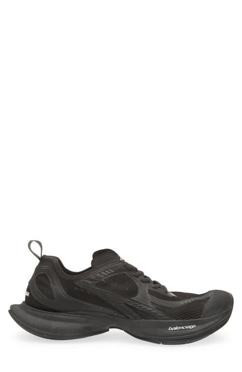 BALENCIAGA Black Mesh And Rubber Circuit Sneakers Product Image