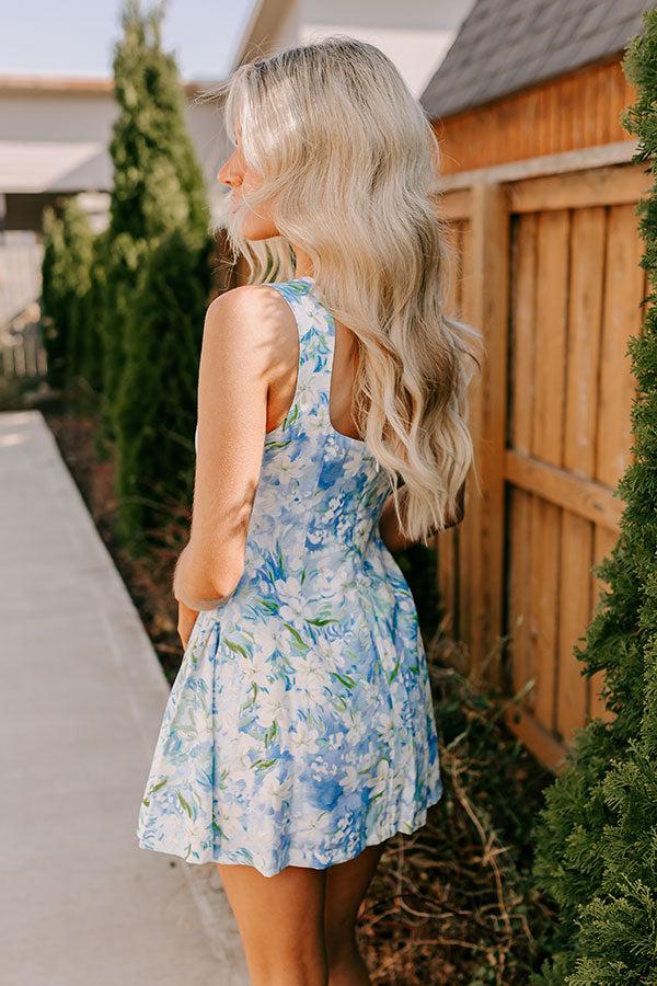 Night At The Louvre Floral Mini Dress Product Image